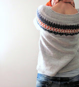 Atiq™-  Mysigt Chic Pullover-tröja med båthals